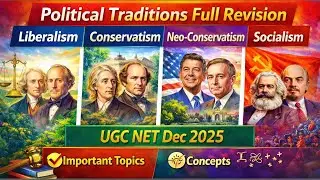 Political Traditions Full Revision |Liberalism, Conservatism, Neo-Conservatism, Socialism | Dec 2025