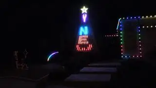 2018 New Year - RGB Pixel Tree (24x50), Star, Arches, House Effects, AC Elements