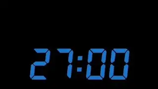 27 minutes timer