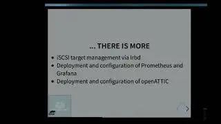 Ceph management with openATTIC