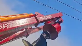ArjunNovo605 Attachment Post hole Digger  By Vishwakarma Agro Industries Vidisha MP Mob 9981328960 