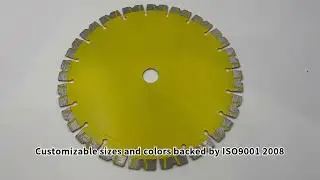SANG 250mm Professional OEM Industrial Turbo Segments Laser Welded a Grade Cutting Disc for Concrete