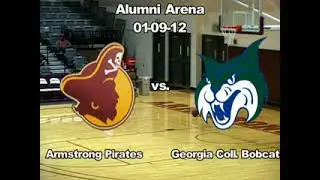 Armstrong Men's Basketball vs. GC&SU, 1-9-12