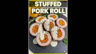 &ldquo;Stuffed Pork Roll with Veggies | Flavorful & Easy Recipe&rdquo;