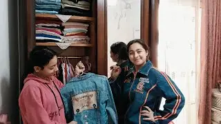 روتين يومنا انهاردة 👍 قلبنا الدولاب وطلعنا الهدوم كلها 👗👘🥻مع شوية مذاكرة 📚