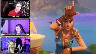 Faze Replays, Faze Thiefs, iDvsty and more react to me killing them #5 - Fortnite Battle Royale