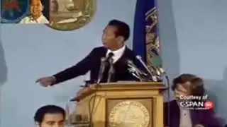FORMER PRESIDENT FERDINAN MARCOS INTERVIEW WITH US NATIONAL PRESS CLUB IN 1982