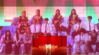 ALLDAY PROJECT REACTION TO LIKE JENNIE MMA 2025 PERFORMANCE 