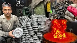 How Motorcycle Wheel Hubs Are Made &ndash; Complete Manufacturing Process! SkillForge Production