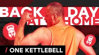 One Kettlebell Back Workout at Home | Build Strength Without a Gym
