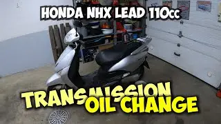 Transmission Oil Change - Honda NHX Lead 110