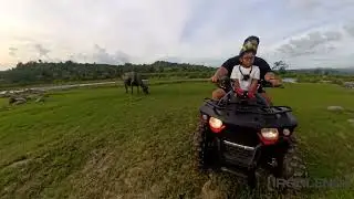 ATV + RIVER SIDE TRAIL = PERFECT DAY w/ JOAQUIM | LINHAI M170