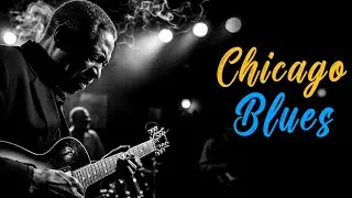 Slow Burn Chicago Blues for Relaxing Nights, Deep Mood and Gentle Flow | Midnight Blues Voice