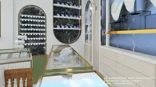 Jewellery Shop Interior Design | SK Jewellers Nawalgarh | Modern Showroom Design
