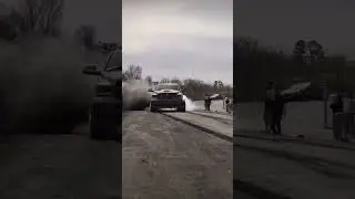 GNARLY 3RD GEN CUMMINS BURNOUT! 🤘#cummins #dieseltruck #cumminsnation #fast #burnout