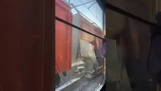 ТЭМ18ДМ-516 со снегоочистителем СМ2М-1652, станция Омск-Пассажирский #ржд