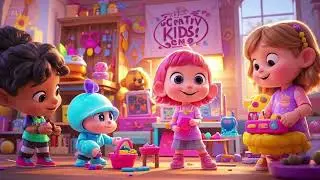 🎨 The Crafty Kids Song 2 | Creative Fun for Kids! ✂️🖍️