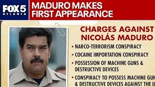 Nicolas Maduro makes first appearance in court | FOX 5 News