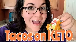 Cheddar Cheese Taco Shells - Taco on Keto - Staying in Ketosis #keto #recipe #meal #food