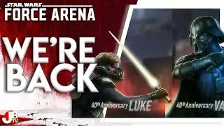 Return of 40th Luke and Vader plus new Packs! Coin Event soon. Star Wars: Force Arena