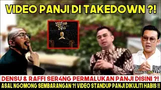 PODCAST DENSU P3CUND4NGI PANJI? RAFFI NG4MUK LANGSUNG TAKEDOWN VIDEO PANJI? ASAL NGOMONG SALAH LAWAN
