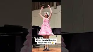 When the doll breaks down mid-aria - les oiseaux dans la charmille