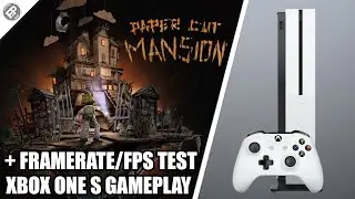 Paper Cut Mansion - Xbox One Gameplay + FPS Test