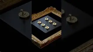 Toggle Switch Dance Party with the Matt Black & Brushed Brass Fusion by The Soho Lighting Company
