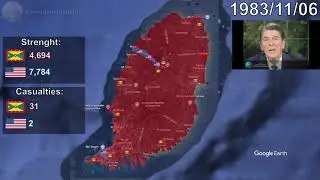 Us Invasion of Grenada Using Google Earth  [ALTERNATE]