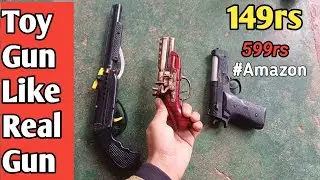 Toy Gun Like Real Gun Unboxing || 9mm Pistol Gun 