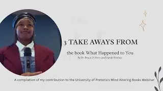 3 Nuggets from What Happened to You, a book by Dr. Bruce D. Perry and Oprah Winfrey. 
