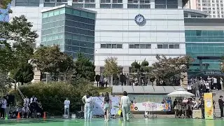 상모고 트라이엄프 2023 버스킹/바다보러갈래-효린 (한림예고 커버)