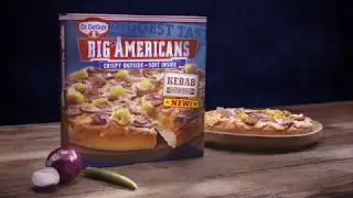 Dr. Oetker Big Americans Kebab - morgen pizzadag