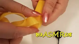 ASMR velcro straps ripping and scratching tingle trigger (no talking)
