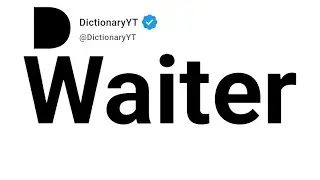 Waiter Signification En Fran&ccedil;ais 