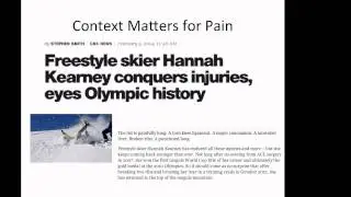 Pain Lecture  for Health Psychology 2014