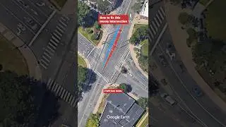Нетипичная схема перекрестка