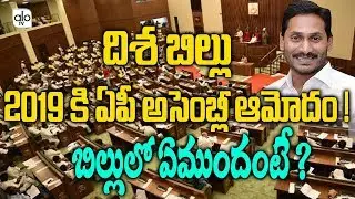 AP Assembly To Approves Disha Act Bill For Faster Resolution Of Cases | CM YS Jagan | YSRCP | ALO TV