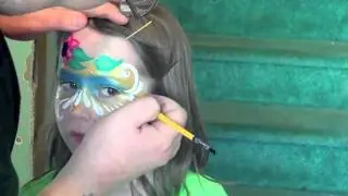Flower Masks Face Painting | Marvelous Masks Chicago Face Painting