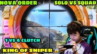 Nova order crazy sniping skills in Erangel &bull;nova order solo vs squad gameplay &bull; nova order &bull;nv order