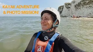 Kayaking to Old Harry Rocks | Fujifilm XT5 Ocean Adventure Photography