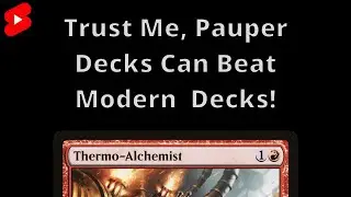 Pauper Decks Can Even Beat MODERN Decks?!?!? | Magic: The Gathering | #shorts #mtg #modern #skit