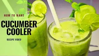 Cucumber Mint Juice Recipe | Best Summer Drink | How To Make Cucumber Juice |