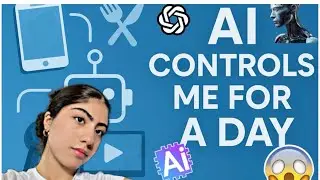 الذكاء الاصطناعي يتحكم فيي لمده 24 ساعه!🤯⭕️