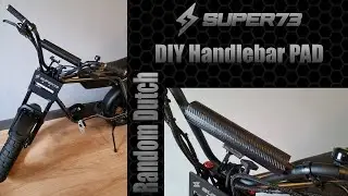 Super73  DIY Carbon Handlebar Pad