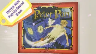 Peter Pan amazing pop up book with beautiful details and sound📢 📚🪄 #peterpan #popupbooks #sound