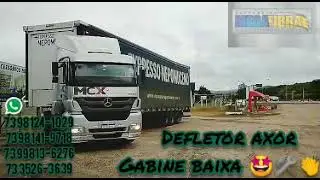Defletor Axor Teto Baixo - MCX Transportes - Mega Fibra