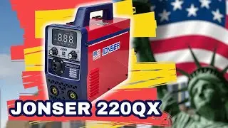 Сварочный полуавтоматический инвертор аппарат 5 РЕЖИМОВ СВАРКИ США JONSER 220 QX