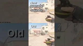 CS2 NEW UPDATE. All new flashbang, smoke, grenade, frag, molotov and decoy sounds.