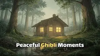 Cozy Ghibli-Style Cabin in the Rain | Relaxing ASMR Moments 🌿✨